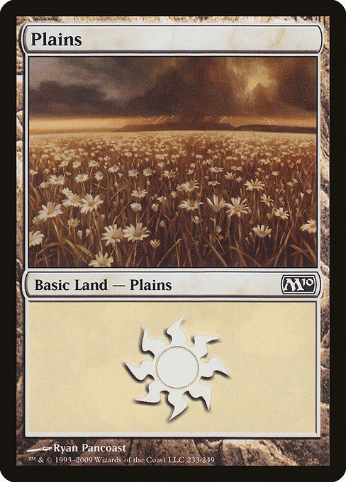 M10: Plains (233) (Foil)