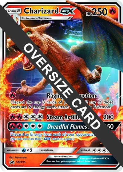 PR: Charizard GX - SM195 (SM Black Star Promo) (Holofoil)