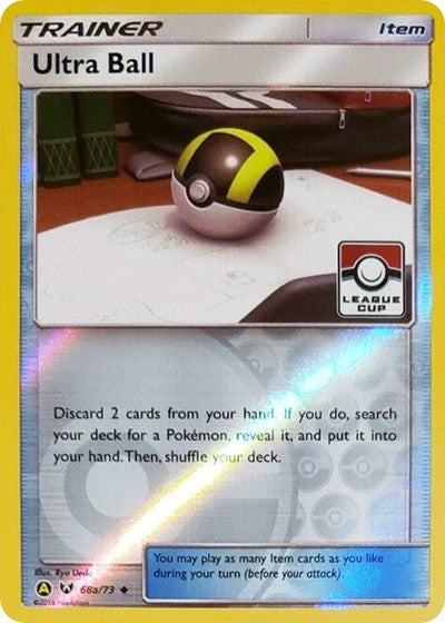PR: Ultra Ball - 68a/73 (League Cup) (Reverse Holofoil)