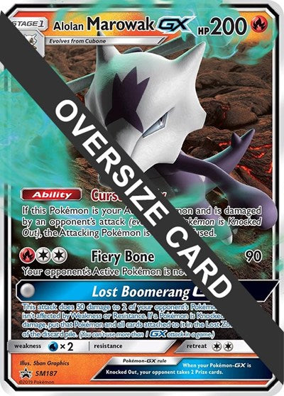 PR: Alolan Marowak GX - SM187 (Holofoil)