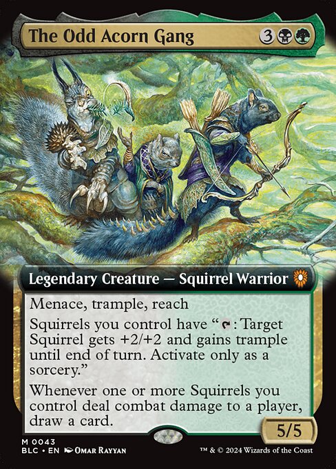 BLC: The Odd Acorn Gang (Extended Art) (Foil)