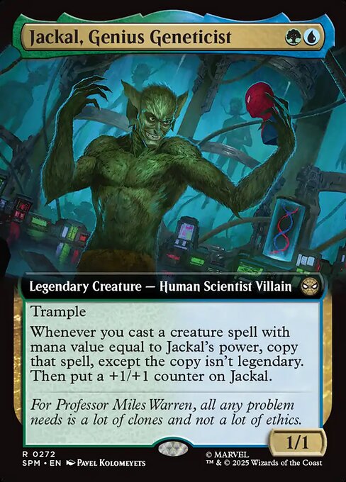 SPM: Jackal, Genius Geneticist (Extended Art)
