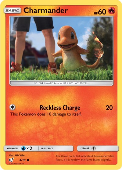 DEP: Charmander (Holo Common) (Holofoil)