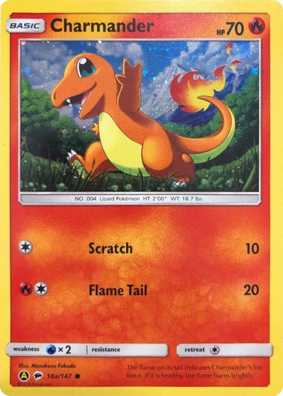 PR: Charmander - 18a/147 (Holofoil)