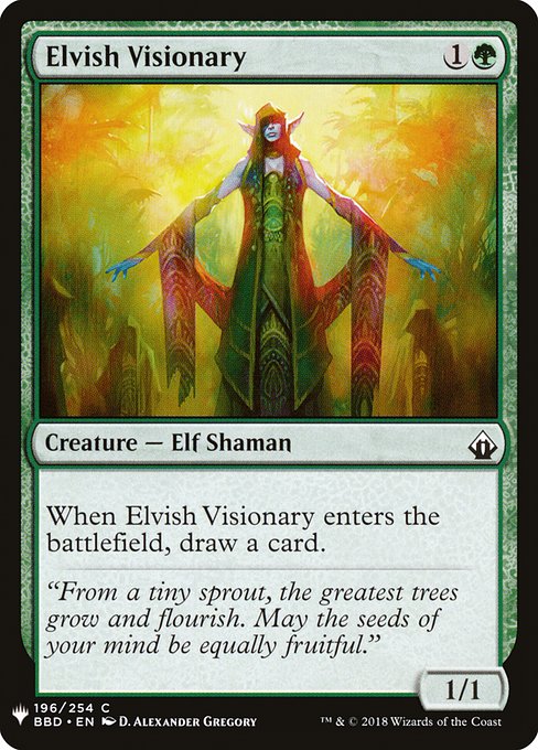 PLST: Elvish Visionary
