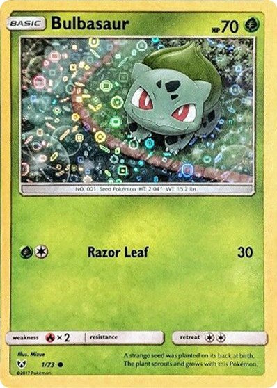 MCAP: Bulbasaur - 1/73 (General Mills Promo) (Holofoil)