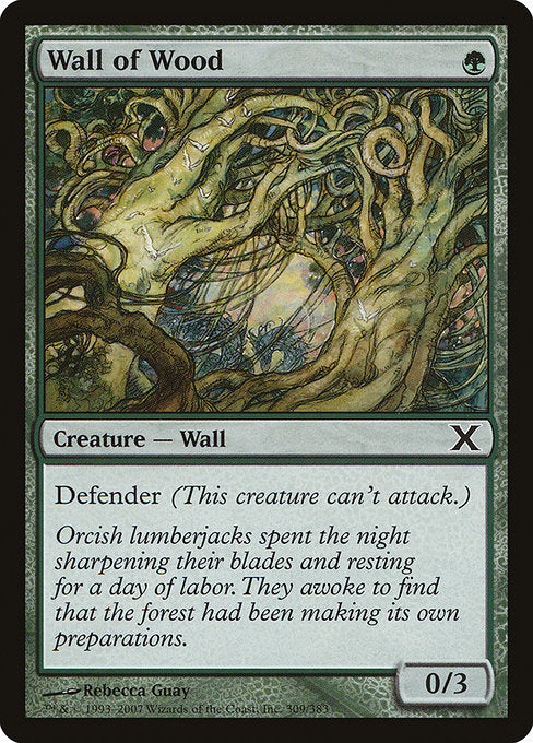 10E: Wall of Wood