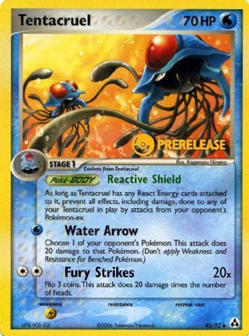 PR: Tentacruel - 45/92 (Prerelease)