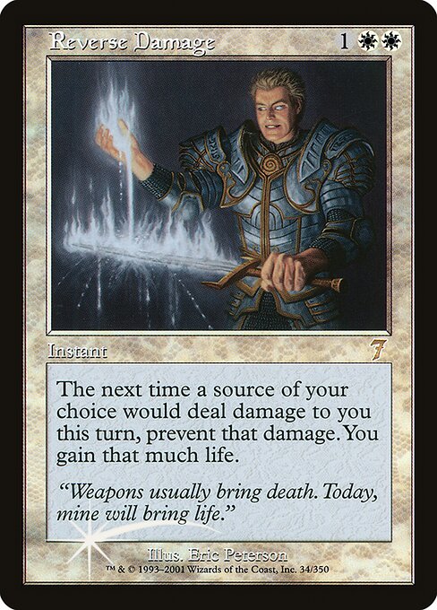 7ED: Reverse Damage (Foil)