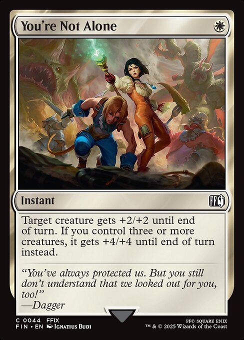 FIN: You're Not Alone (Foil)