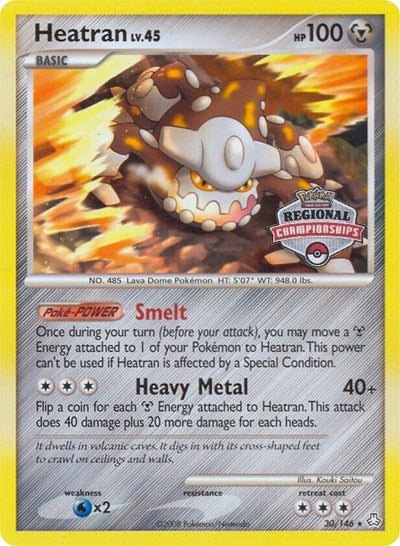 PR: Heatran - 30/146 (Regional Championships)