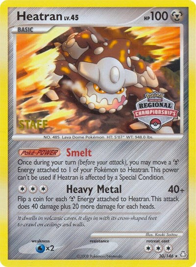 PR: Heatran - 30/146 (Regional Championships) [Staff]