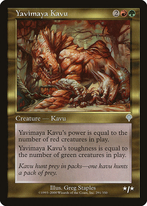 INV: Yavimaya Kavu (Foil)