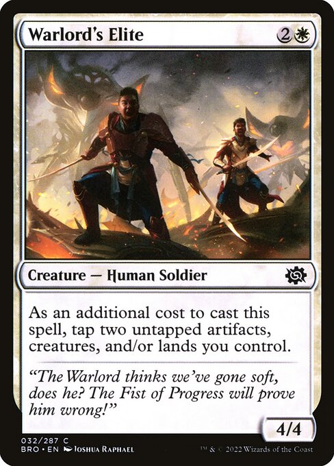 BRO: Warlord's Elite (Foil)