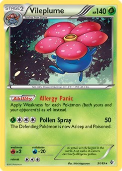 PR: Vileplume - 3/149 (BW Boundaries Crossed)