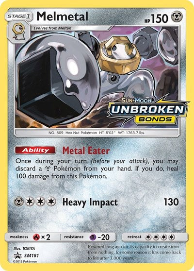 SMP: Melmetal - SM181 (Prerelease) (Holofoil)