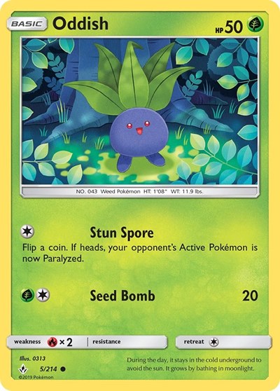 SM10: Oddish (5)
