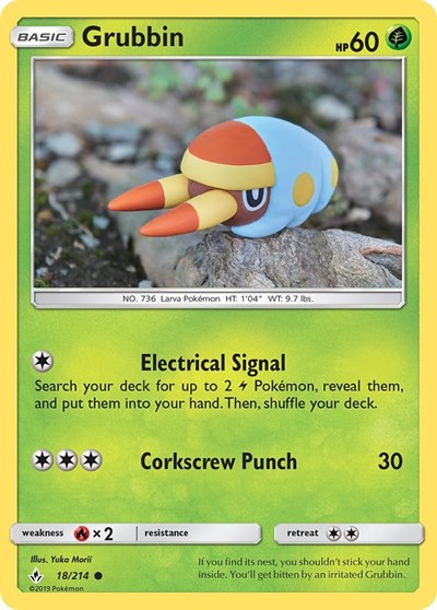 SM10: Grubbin (Reverse Holofoil)