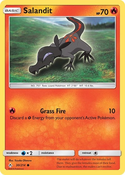 SM10: Salandit (Reverse Holofoil)