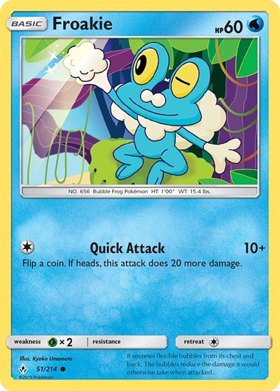 SM10: Froakie (Reverse Holofoil)