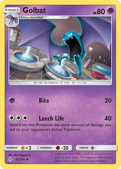 SM10: Golbat (Reverse Holofoil)