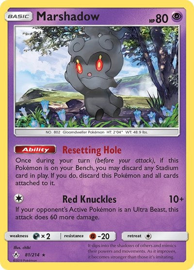 SM10: Marshadow (Holofoil)