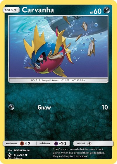 SM10: Carvanha (Reverse Holofoil)