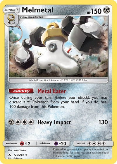 SM10: Melmetal (Reverse Holofoil)