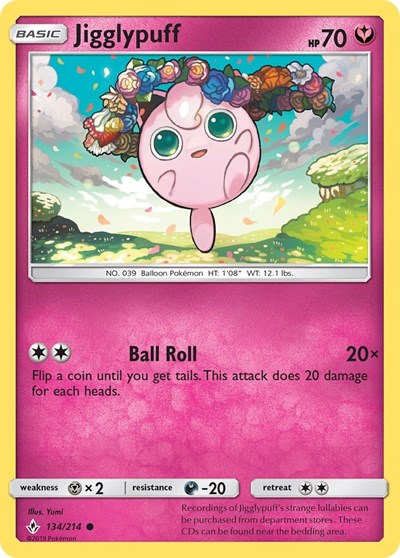 SM10: Jigglypuff (Reverse Holofoil)