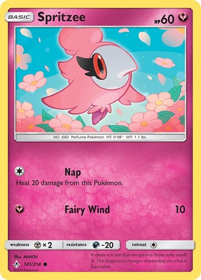 SM10: Spritzee (Reverse Holofoil)