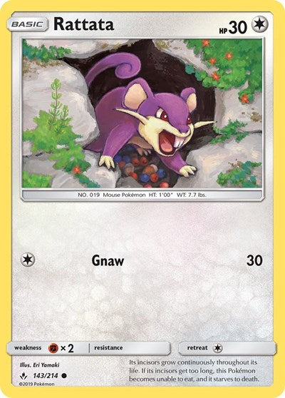 SM10: Rattata (Reverse Holofoil)