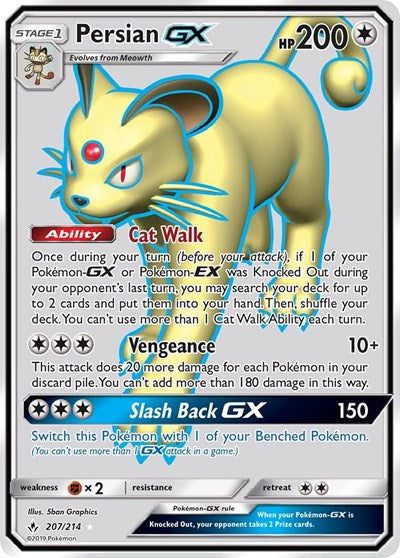 SM10: Persian GX (Full Art) (Holofoil)
