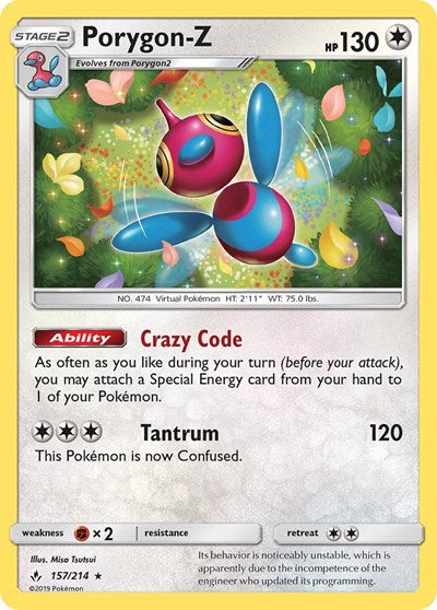 SM10: Porygon-Z (Holofoil)
