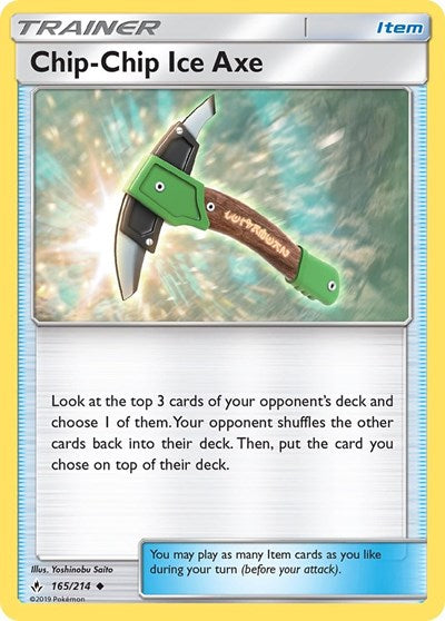 SM10: Chip-Chip Ice Axe