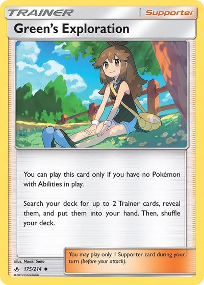 SM10: Green's Exploration (Reverse Holofoil)