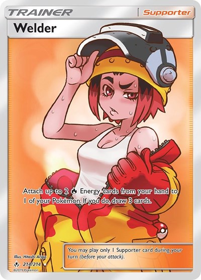 SM10: Welder (Full Art) (Holofoil)