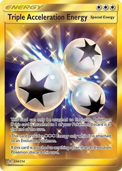 SM10: Triple Acceleration Energy (Secret) (Holofoil)