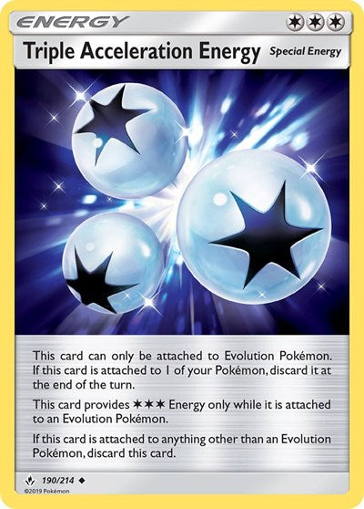 SM10: Triple Acceleration Energy