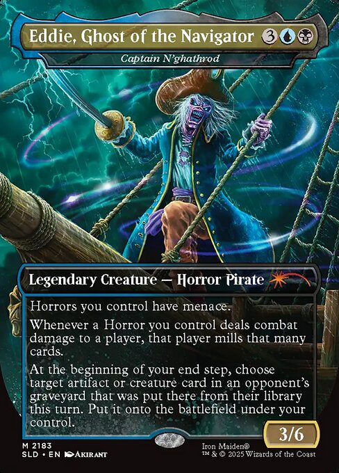 SLD: Eddie, Ghost of the Navigator - Captain N'ghathrod