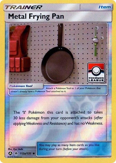 PR: Metal Frying Pan - 112a/131 (Pokemon League) (Reverse Holofoil)