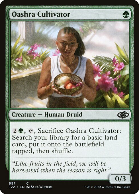 J22: Oashra Cultivator