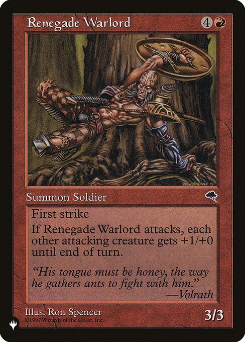 PLST: Renegade Warlord