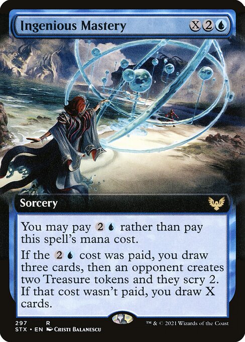 STX: Ingenious Mastery (Extended Art) (Foil)
