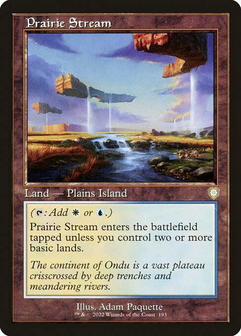 BRC: Prairie Stream (Retro Frame)