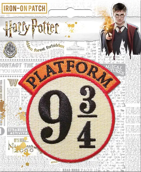 Harry Potter Nine and three fourths Patch