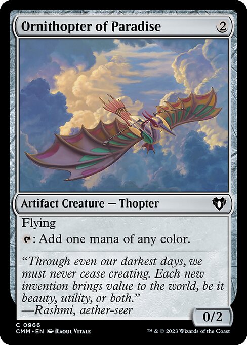 CMM: Ornithopter of Paradise