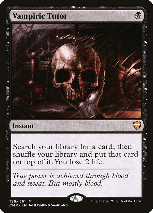 CMR: Vampiric Tutor (Foil)