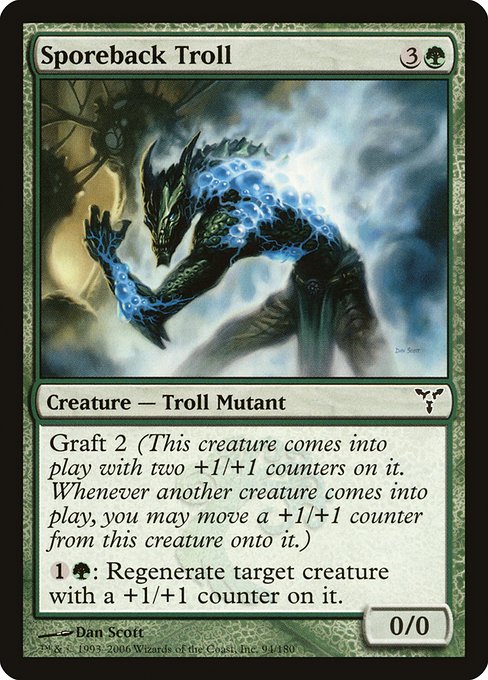 DIS: Sporeback Troll (Foil)