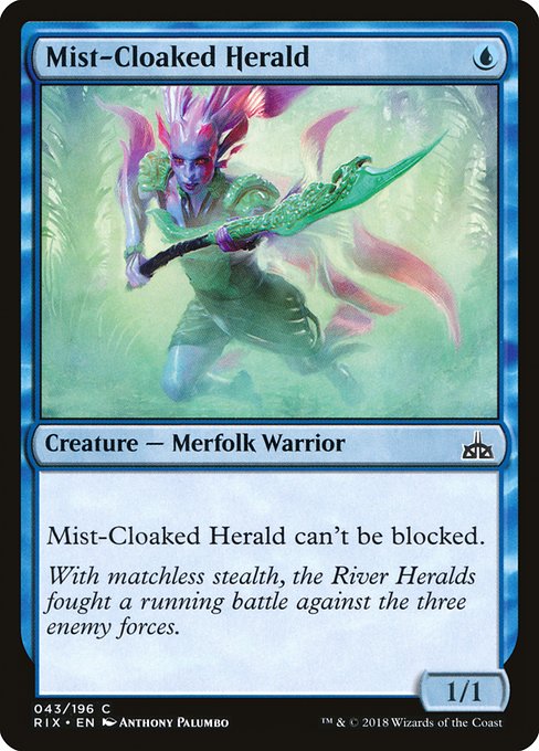 RIX: Mist-Cloaked Herald (Foil)