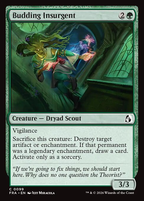 FRA: Budding Insurgent (Foil)